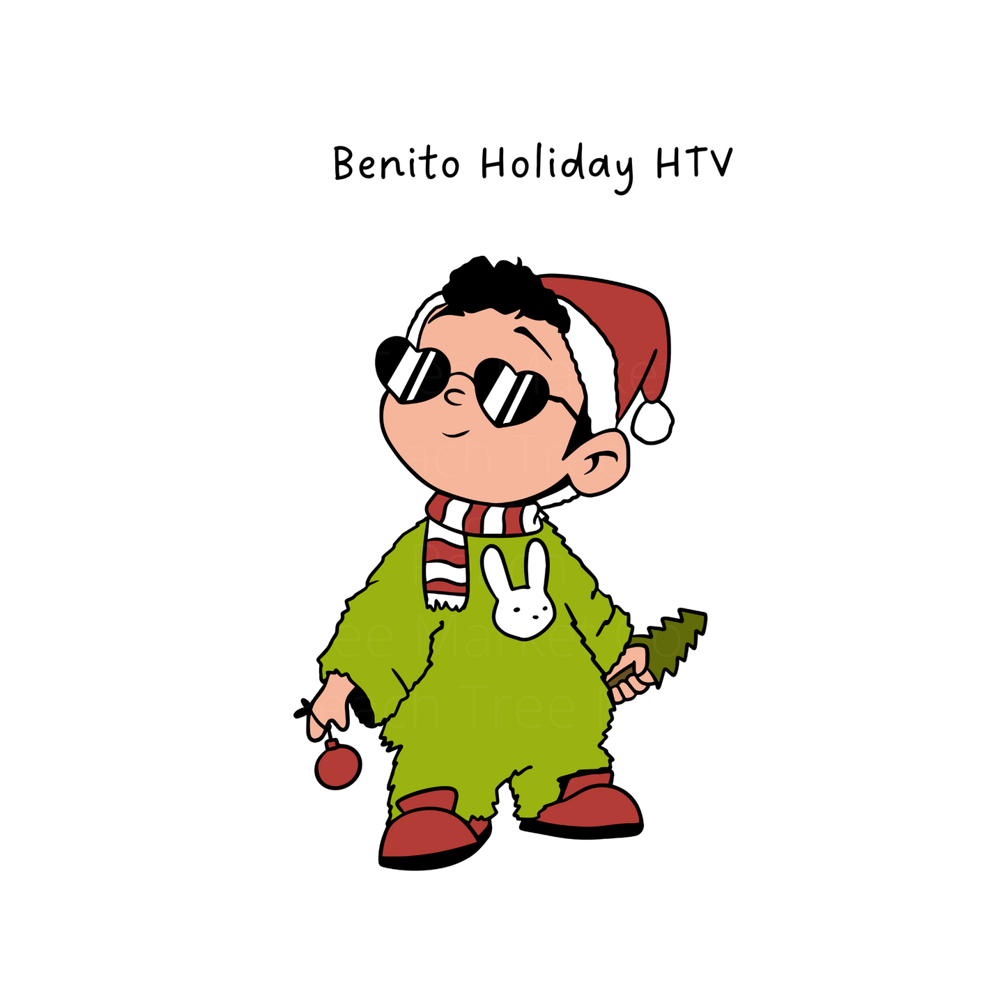 Holiday Benito HTV Transfer