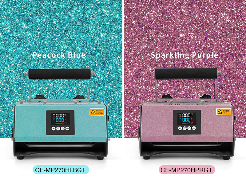 Sparkling Purple 30oz Sublimation Tumbler Press