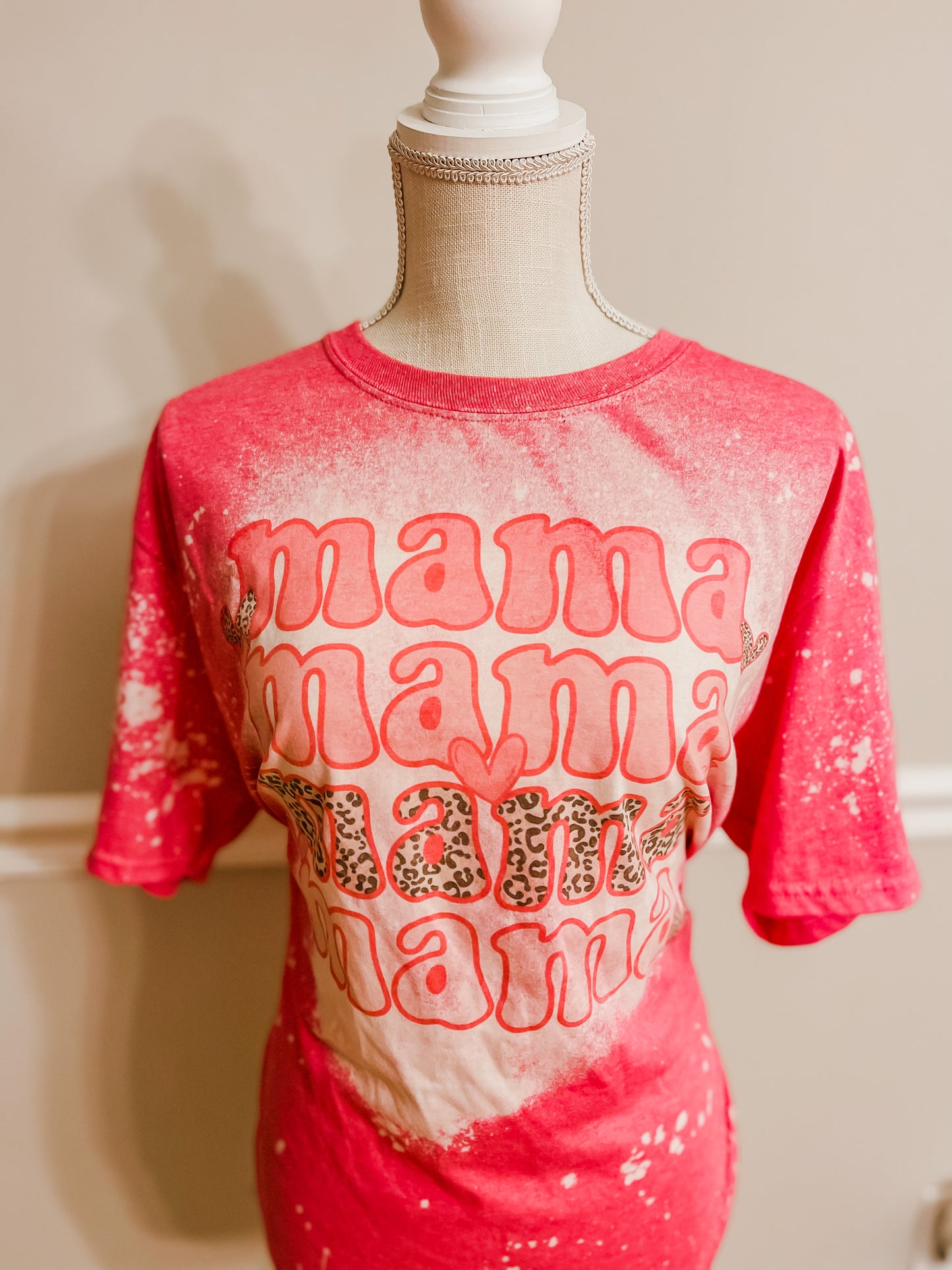 Mama Bleached Pink Shirt