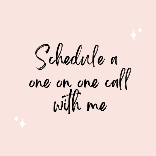 One on One Call - Ask me anything