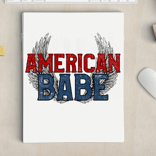 American Babe Sublimation Transfer