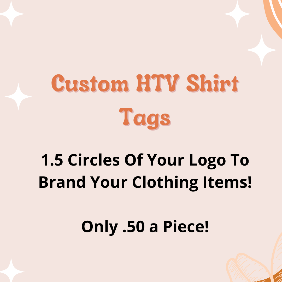 Custom Business Logo HTV Transfer (Heat Transfer)