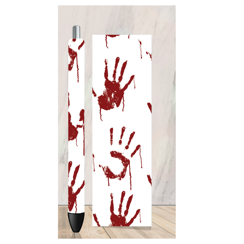 Blood Hands Pen Wrap