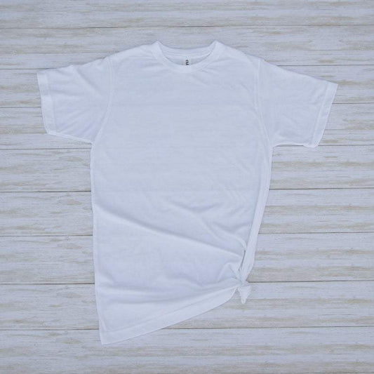 Bulk Order 100% White Polyester Shirts